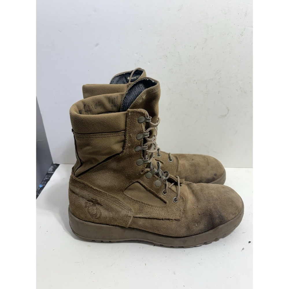 Wellco USMC Marine Corps Eagle Globe And Anchor EGA E163 All Weather Boots 10 R